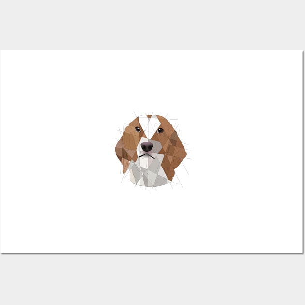 Beagle Wall Art by Blacklightco